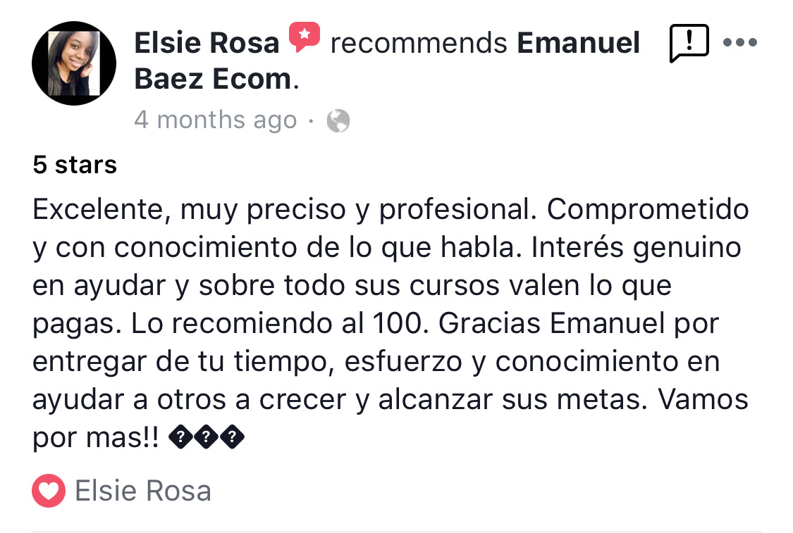 Mentoría 1:1 en Facebook Ads – Aprende a Correr Anuncios que Venden