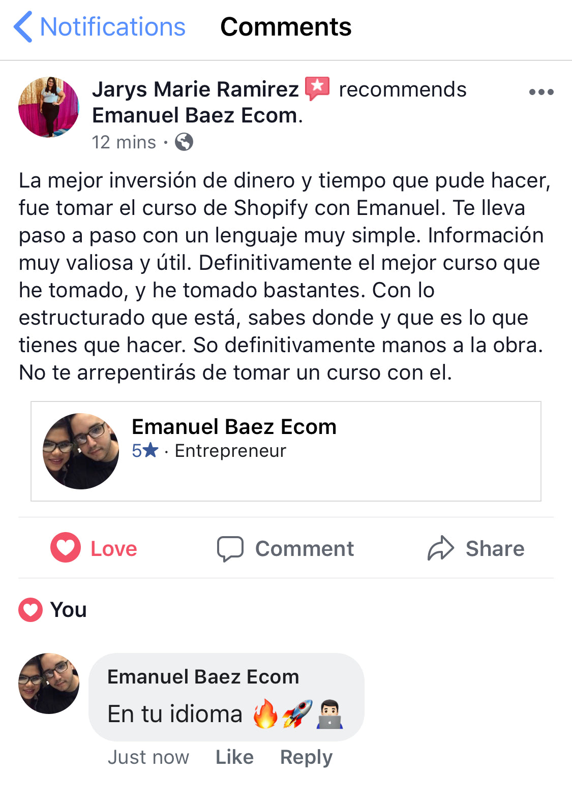 Mentoría 1:1 en Facebook Ads – Aprende a Correr Anuncios que Venden