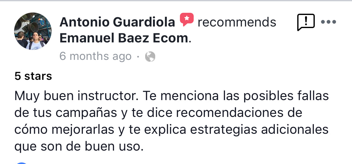 Mentoría 1:1 en Facebook Ads – Aprende a Correr Anuncios que Venden