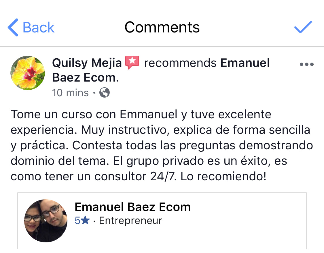 Mentoría 1:1 en Facebook Ads – Aprende a Correr Anuncios que Venden