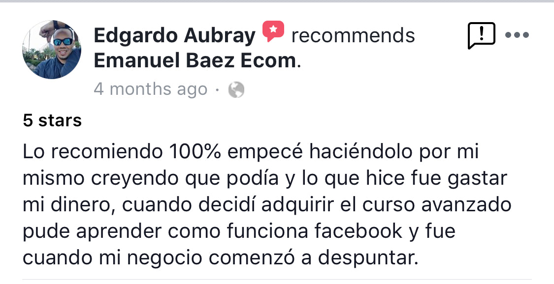 Mentoría 1:1 en Facebook Ads – Aprende a Correr Anuncios que Venden